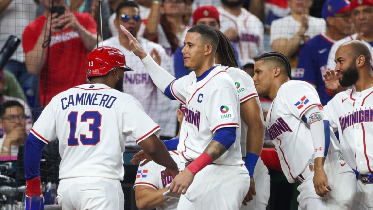 WBC經典賽 多明尼加明星打線10比0扣倒韓國(組圖)