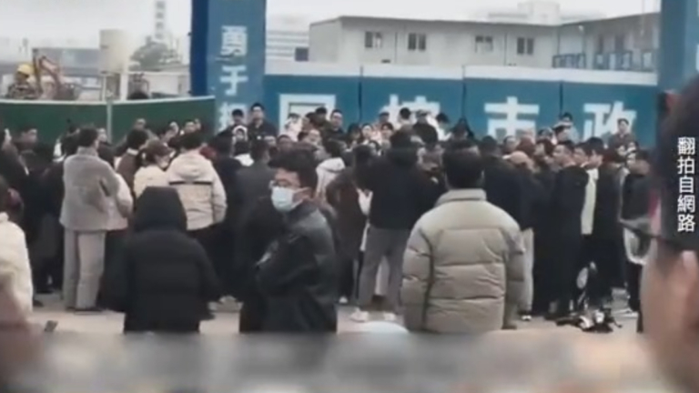 【禁聞】3月16日維權動態 反對小區附近建電池廠 武漢居民持續抗議