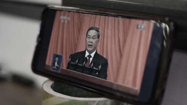 李強讀政府報告「跳過」反美表述 誰投了反對票？