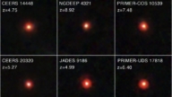 韋伯望遠鏡拍到神祕「小紅點」天體 身分成謎