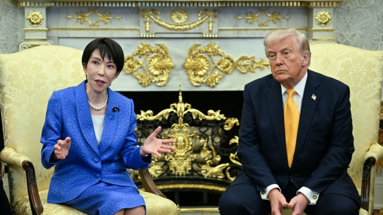 川普會晤高市早苗：致力維護台海和平