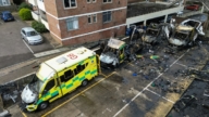 倫敦反猶太縱火燒毀四輛救護車 首相譴責
