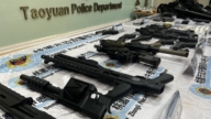 桃警破获帮派军火库 冲锋枪、霰弹枪险流入市面