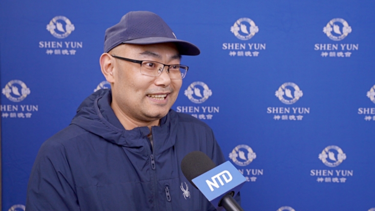 中國新移民觀神韻感動落淚 向法輪功道歉