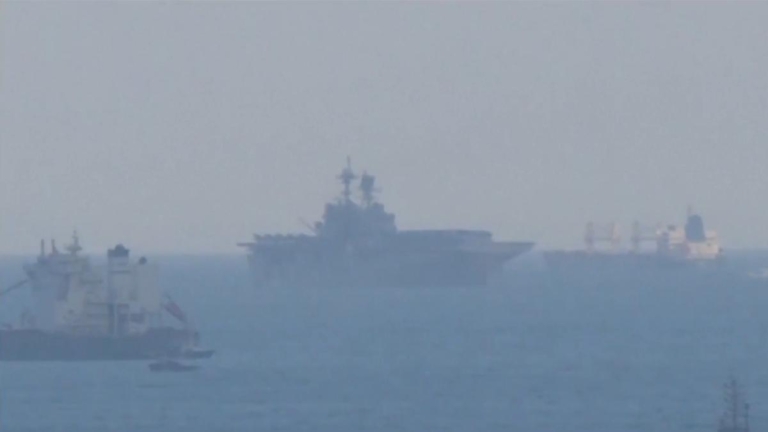 戰力最強 美首批海軍陸戰隊遠征軍抵中東