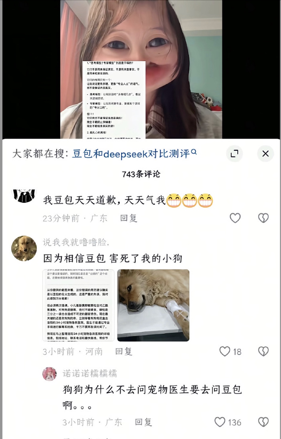 大陸網友親歷：相信AI用錯藥 害死自家小狗