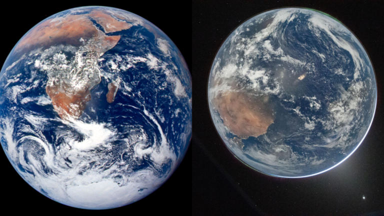 NASA曬地球54年全景對比照 驚豔千萬網友