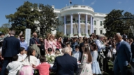 【直播連線】白宮南草坪復活節活動 川普總統和孩子們互動