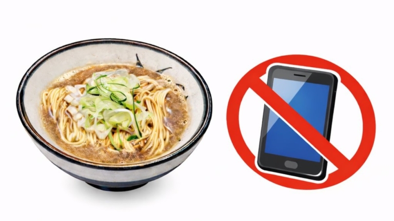 「煮干乱舞」超硬規定 吃拉麵不准滑手機