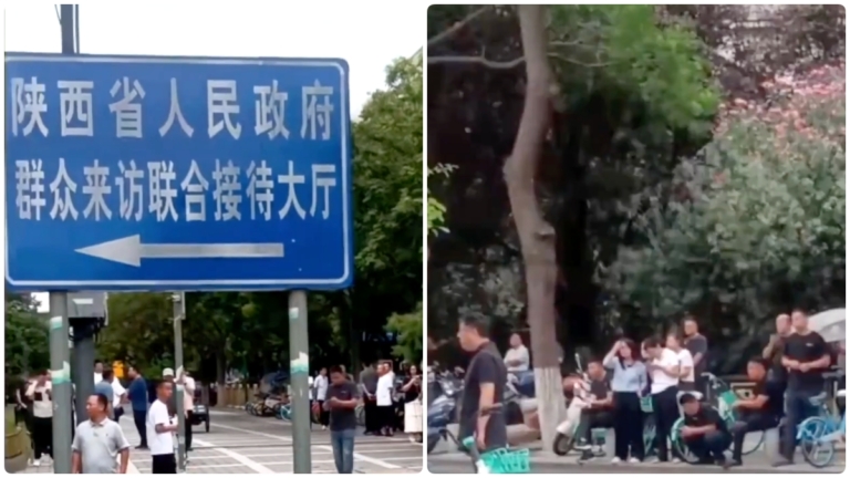 陝西數百訪民上書趙樂際 要求解決三項訴求