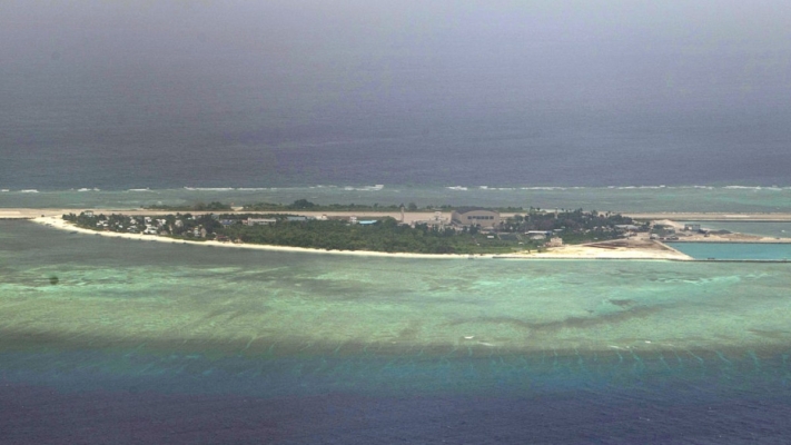 菲律賓在中業島設海警基地 位於南海爭議海域