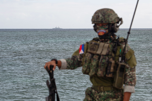菲律賓在中業島設海警基地 位於南海爭議海域