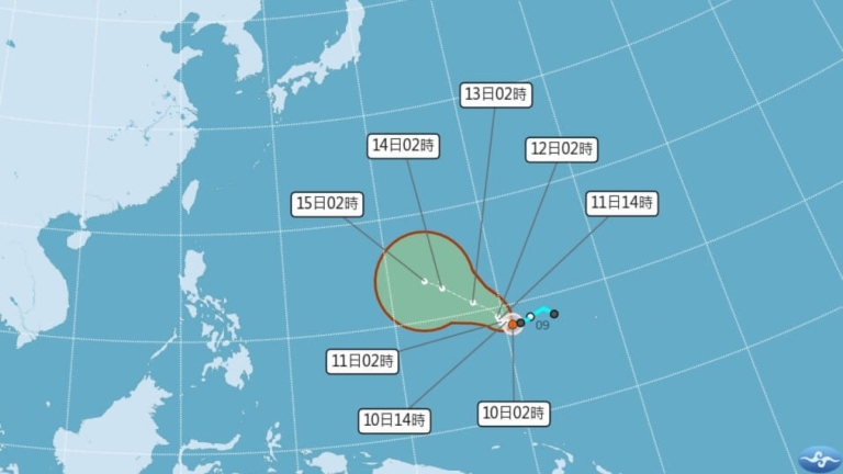 颱風辛樂克凌晨生成 吳德榮：有機會增為強颱