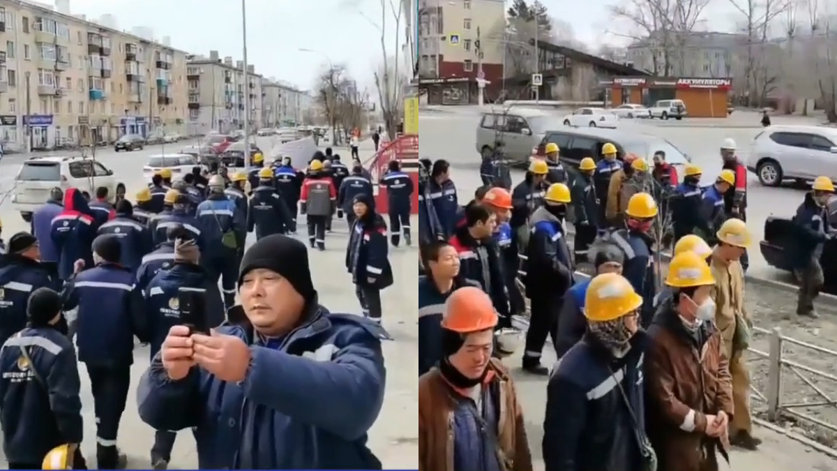 【禁闻】4月14日维权动态 北京公司欠薪 上千中国工人在俄罗斯游行