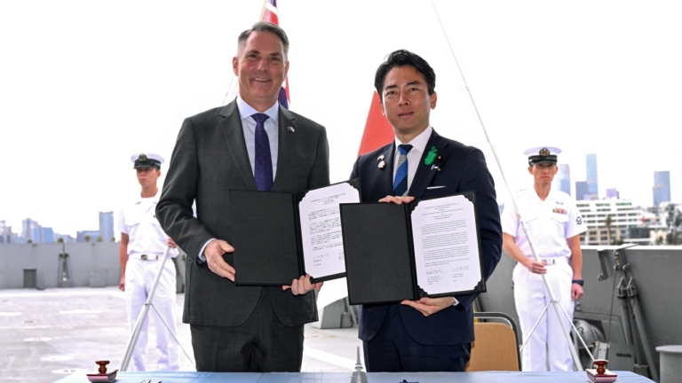 【國際新聞簡訊】澳洲斥巨資購11艘日本先進戰艦 威懾中共