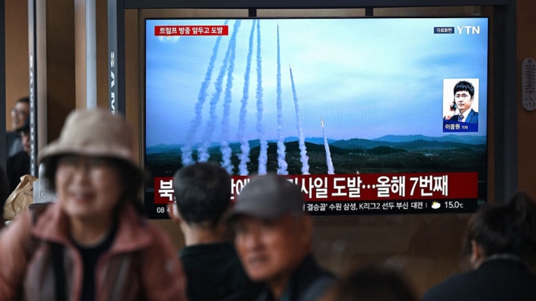 朝鮮發射多枚彈道導彈 韓國分析相關數據