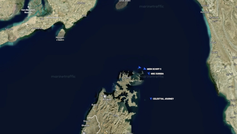 【更新】五艘郵輪成功通過霍峽 美軍或擴大對伊封鎖