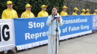 神韵遭炸弹威胁被迫取消 温哥华集会谴责中共跨国镇压