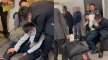 央企高層醉酒強登機 耍官威醜態影片曝光（視頻）