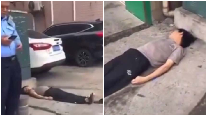 悲慘！傳東莞又有打工人死在街頭（視頻）