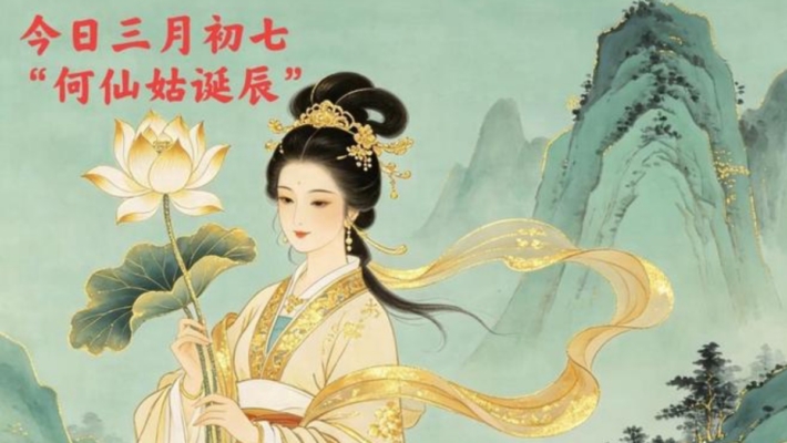 三月初七「何仙姑誕辰」 民俗一不洗二不去三不吃