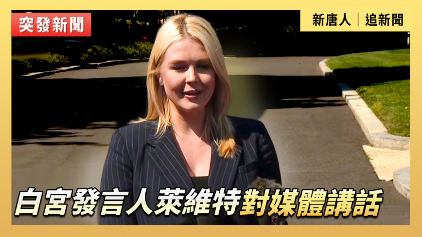 【直播】白宮發言人萊維特對媒體講話