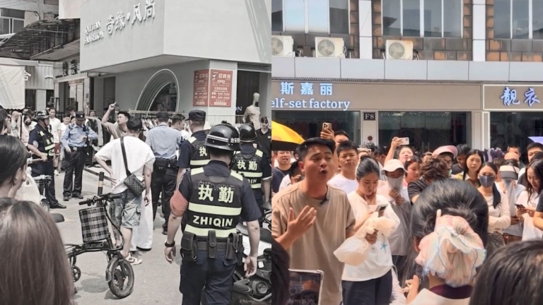 廣州服裝尾貨業口碑崩塌 千人聚集聲援維權