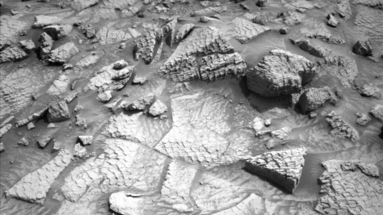 NASA拍下火星奇觀 巨型爬蟲鱗片引熱議