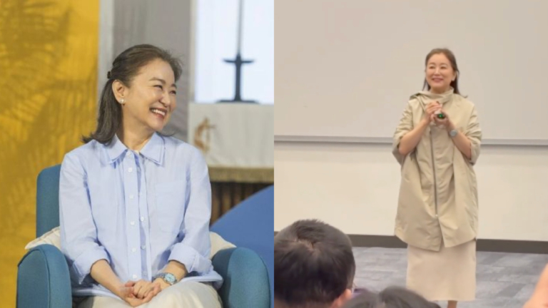 71歲林青霞最新露面 滿頭白髮 氣質優雅