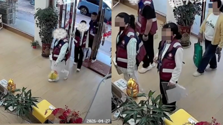 怪事！湖北穿制服人員進店稱免費「抽血體檢」惹疑