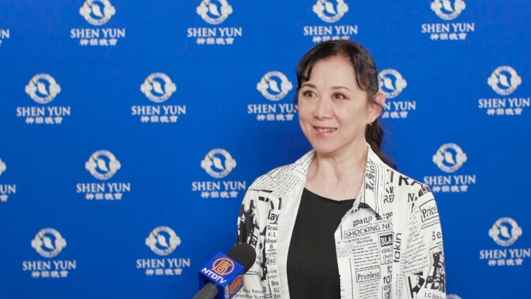 著名寶塚前首席演員：神韻演員技藝高超 歎為觀止