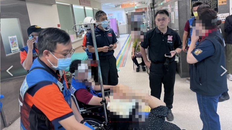 涉縱火持斧傷人開走救護車 台南八旬翁遭逮捕