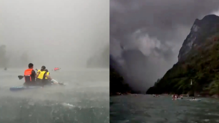 廣西突遭狂風暴雨 遊客：度假如同渡劫（視頻）