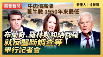 【直播】布蘭奇、羅林斯和納瓦羅就反壟斷調查等舉行記者會