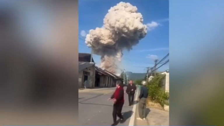 湖南煙火廠大爆炸震碎玻璃 至少3死25傷