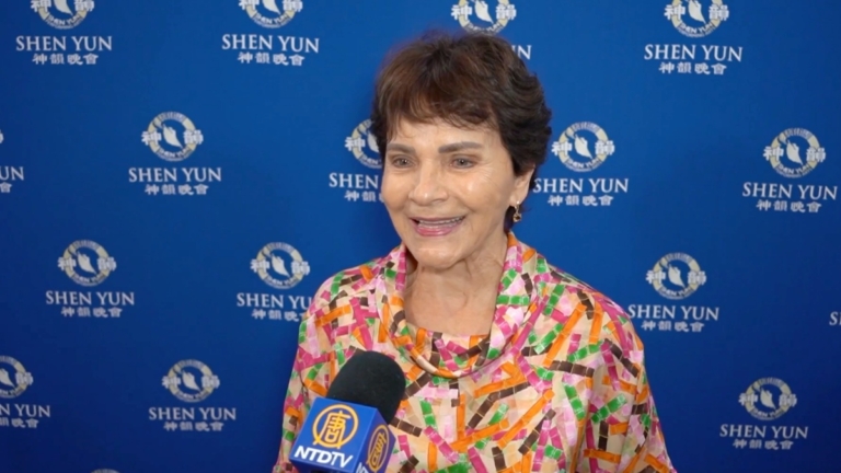 墨西哥知名主持人 神韻以藝術詮釋自由動人心