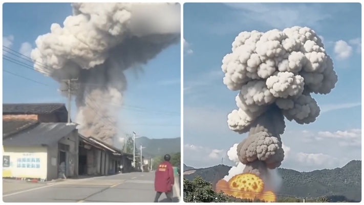 湖南煙花廠爆炸死傷87人 現場如戰場廢墟