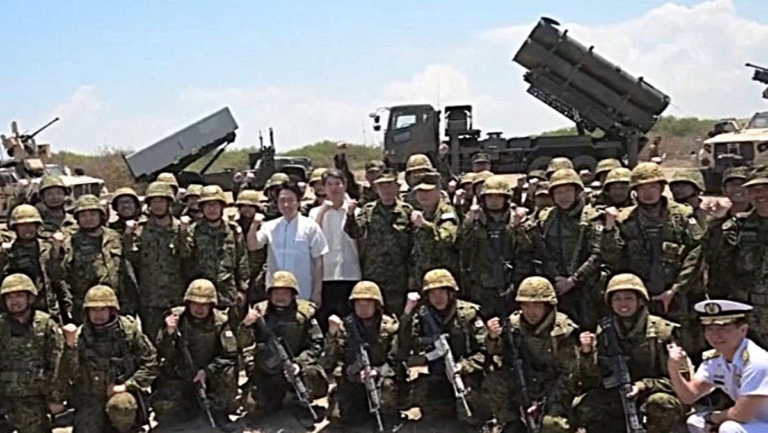 直指南海 日本實射88式導彈震撼美菲軍演