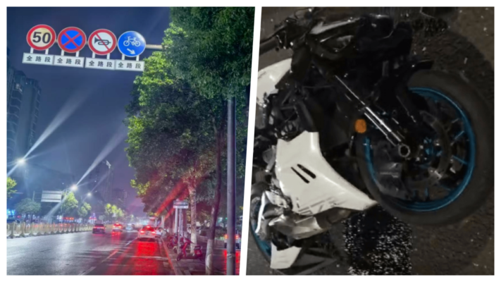 湖南岳陽飆車黨撞行人 致2死2傷