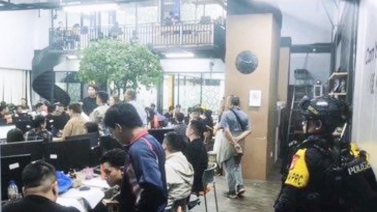涉嫌經營網絡賭博 57名中國人在印尼被捕