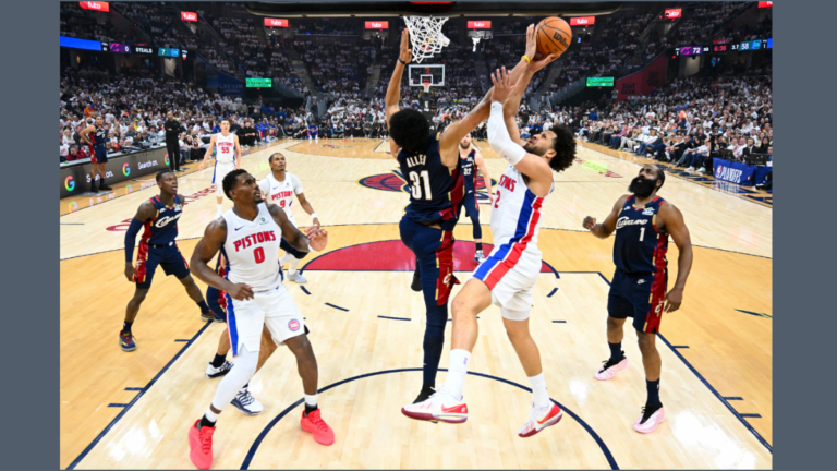NBA：騎士在主場擊敗活塞 保留住晉級懸念