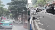 【兩岸掃描】重慶女司機駕車衝撞行人致2死6傷 現場慘烈