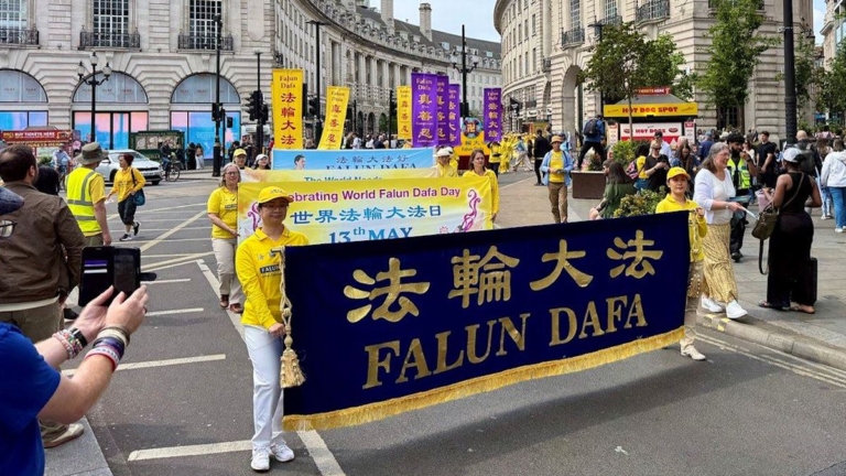 5·13各地集會遊行 歡慶世界法輪大法日 （一）