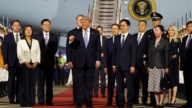 川普总统抵达北京 全球聚焦“川习会”正式登场