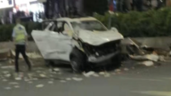 河南洛阳一小车追尾两辆电动车 致1死2伤