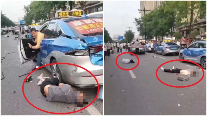 洛陽汽車高速連撞多車 多人死傷（視頻）
