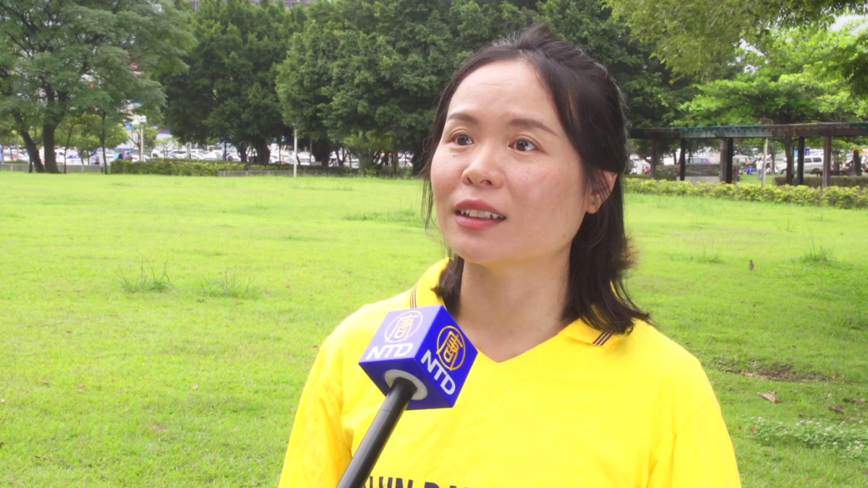 台灣桃園法輪功學員 用大法法理經營家庭