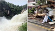 中国多地洪灾 水库泄洪无预警加重灾情