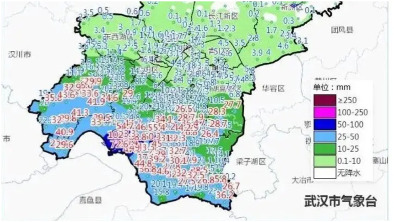 暴雨狂襲湖北多地發紅色預警 武漢停課、停業