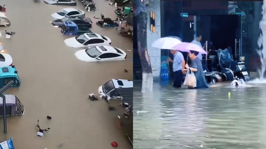 中國多地暴雨成災 災民抱怨政府不作為